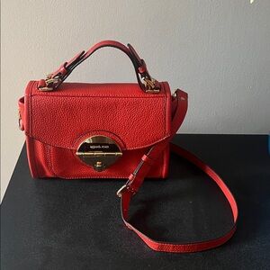 Michael Kors Red Crossbody Bag
